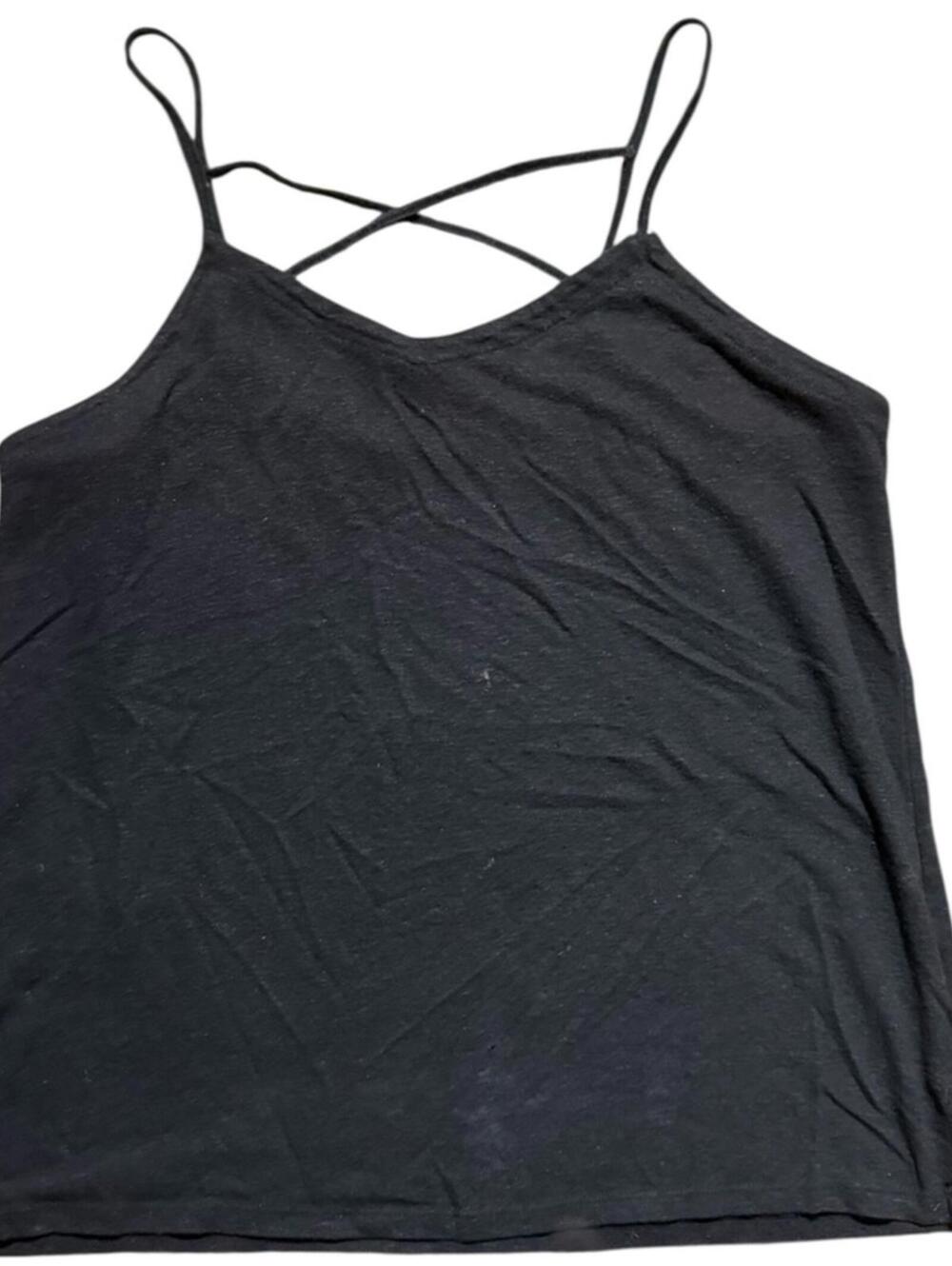 Universal Thread Black Linen Tank – Size M